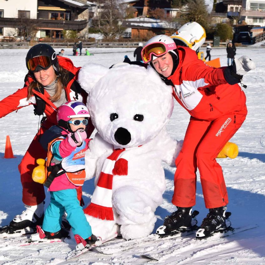 skischool westendorf groepsles kinderen